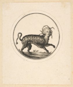 Caricature Showing Marie Antoinette as a Leopard MET DP818691