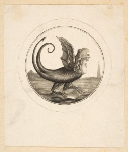 Caricature Showing Marie Antoinette as a Dragon MET DP818688