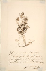 Caricatured Head of a Spaniard MET DP808454