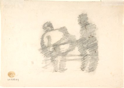 Caricature of Two Soldiers MET DP803915