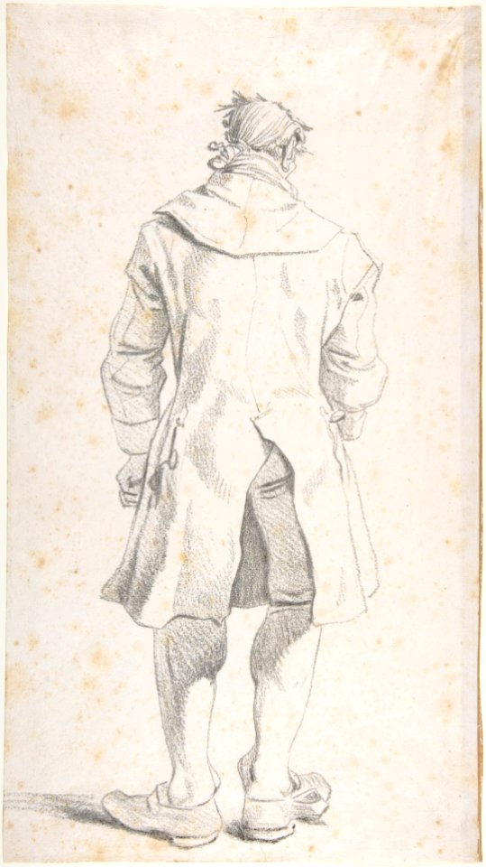 Caricature of Joseph-Benoît Suvée MET DP808433