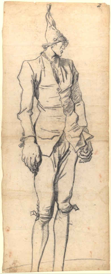 Caricature of the Painter Pierre-Charles Jombert MET DP227631
