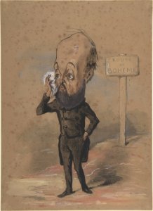Caricature of Henri Mürger MET DP808866