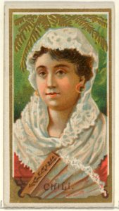Chili, from the Types of All Nations series (N24) for Allen & Ginter Cigarettes MET DP836430