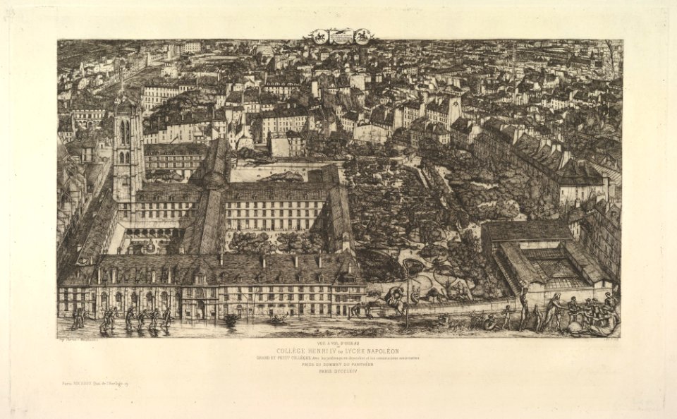 Collège Henri IV (ou Lycée Napoléon) MET DP818923