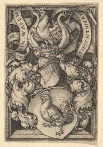 Coat of Arms with a Cock MET DP834271