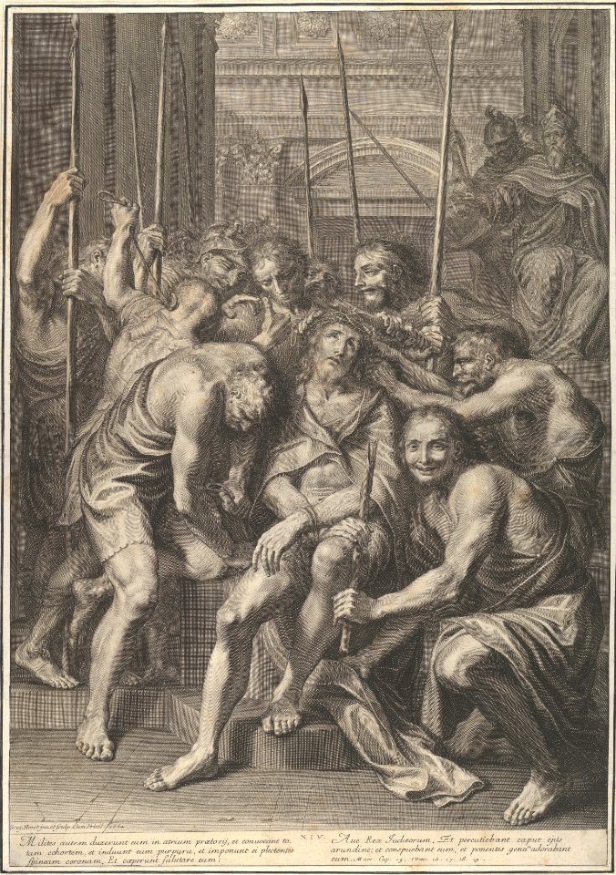 Christ Crowned with Thornes, from The Passion of Christ, plate 14 MET DP835965
