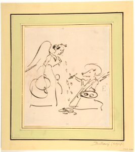 Caricature of the Art of Painting MET DP805188