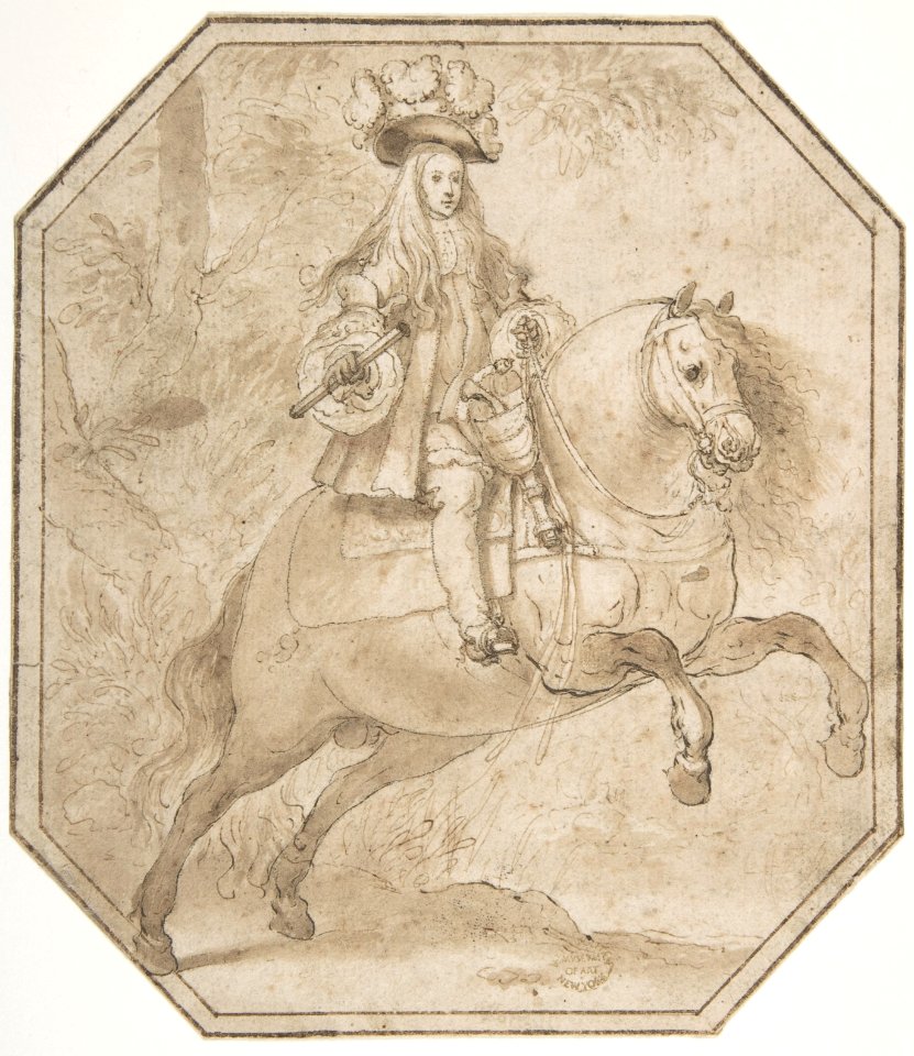 Charles II of Spain on Horseback MET DP800120
