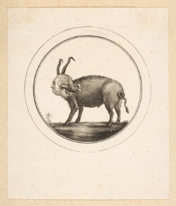 Caricature Showing Louis XVI as a Ram MET DP818689