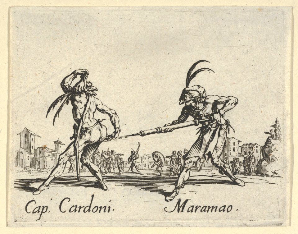 Cap. Cardoni - Maramao, from the Balli di Sfessania MET DP846866