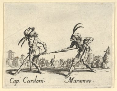 Cap. Cardoni - Maramao, from the Balli di Sfessania MET DP846866