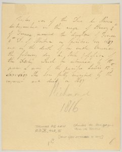 Charles de Gonzague, Duc de Nevers, attached letter MET DP834291