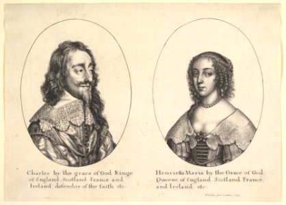 Charles I and Henrietta Maria MET DP823578