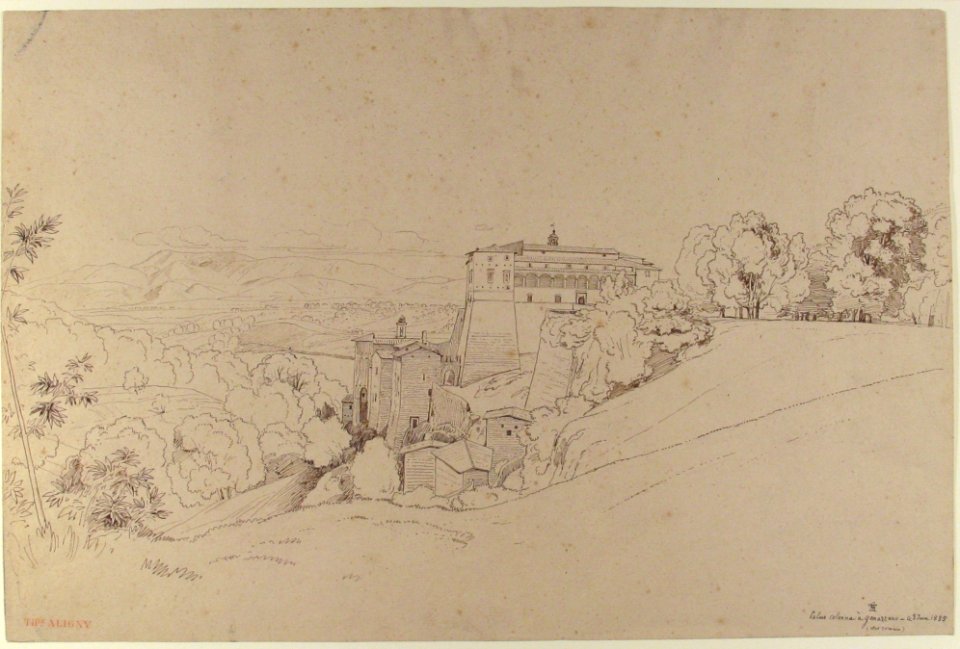 Castello Colonna at Genazzano, Italy MET 1989.23