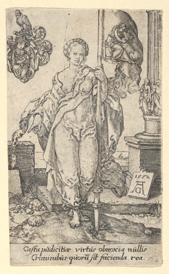 Chastity, from The Virtues MET DP836734
