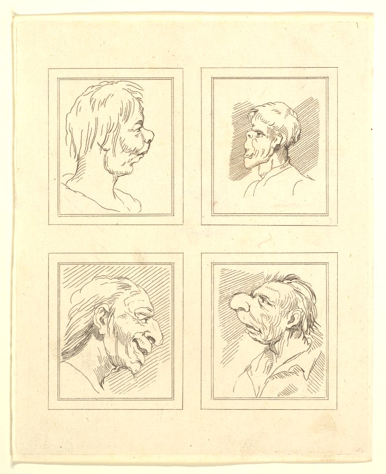 Characaturas- by- Leonardo da Vinci- from Drawings by - Wincelslaus (sic) Hollar- out of the- Portland Museum- Published as the act directs Nov. 1. 1786 by- John Clarke. N. 291 Strand- Price 15 in Boards MET DP824118