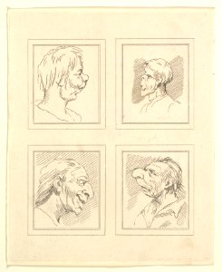 Characaturas- by- Leonardo da Vinci- from Drawings by - Wincelslaus (sic) Hollar- out of the- Portland Museum- Published as the act directs Nov. 1. 1786 by- John Clarke. N. 291 Strand- Price 15 in Boards MET DP824118