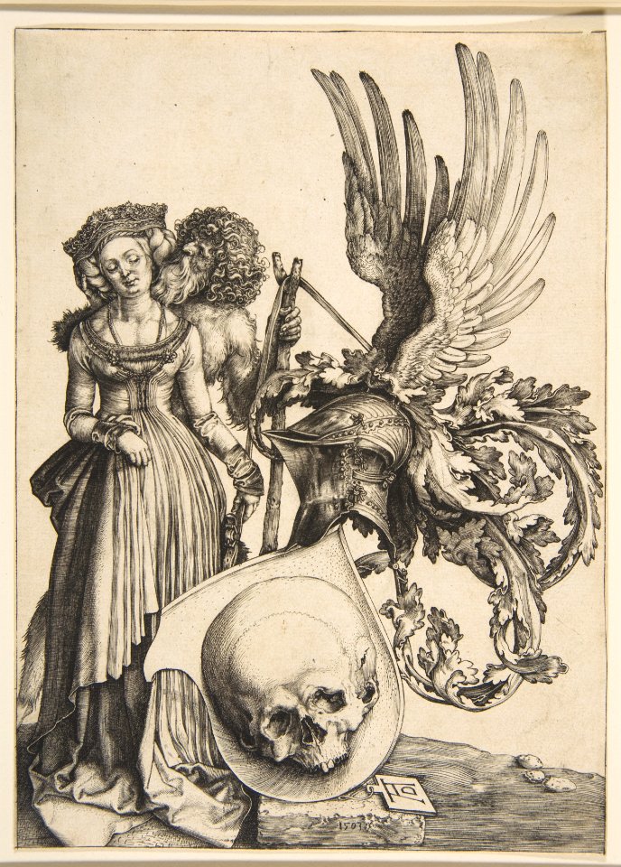 Coat of Arms with a Skull MET DP815437