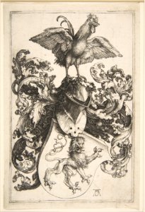Coat of Arms with Cock MET DP815409