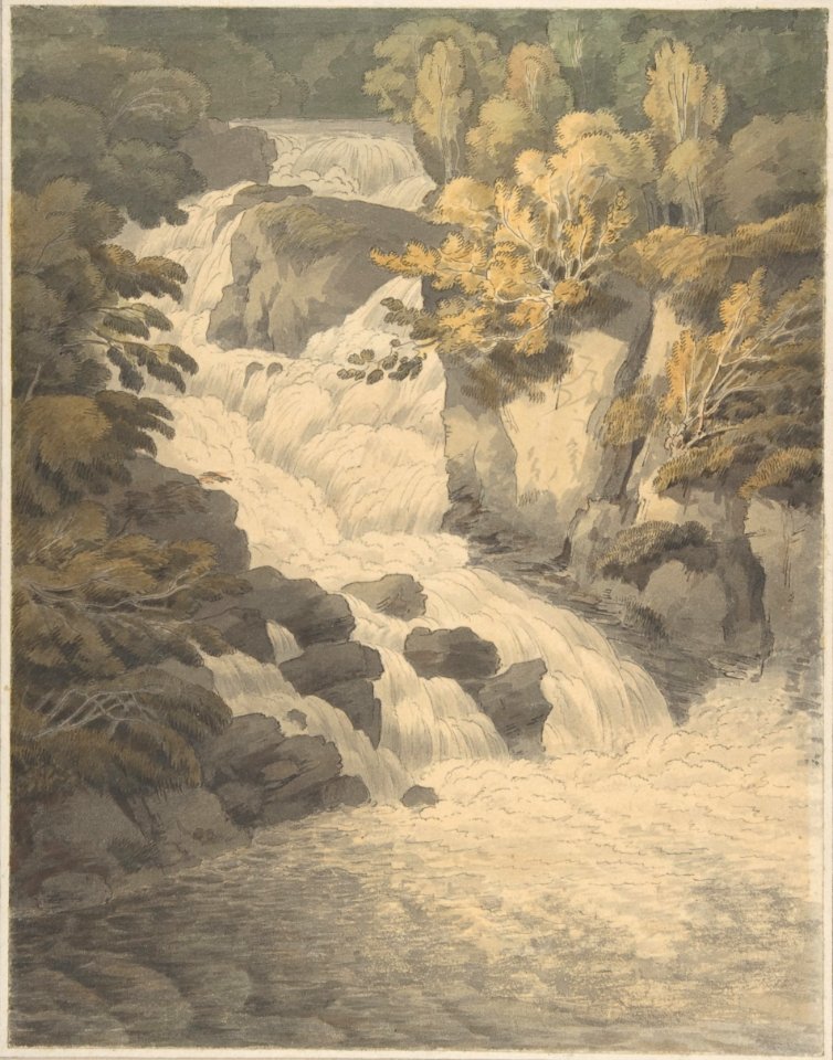 Cascade of the Aray at Inveraray (Scotland) MET DP800711
