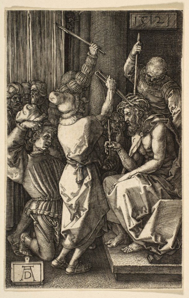 Christ Crowned with Thorns, from the Engraved Passion MET DP815553