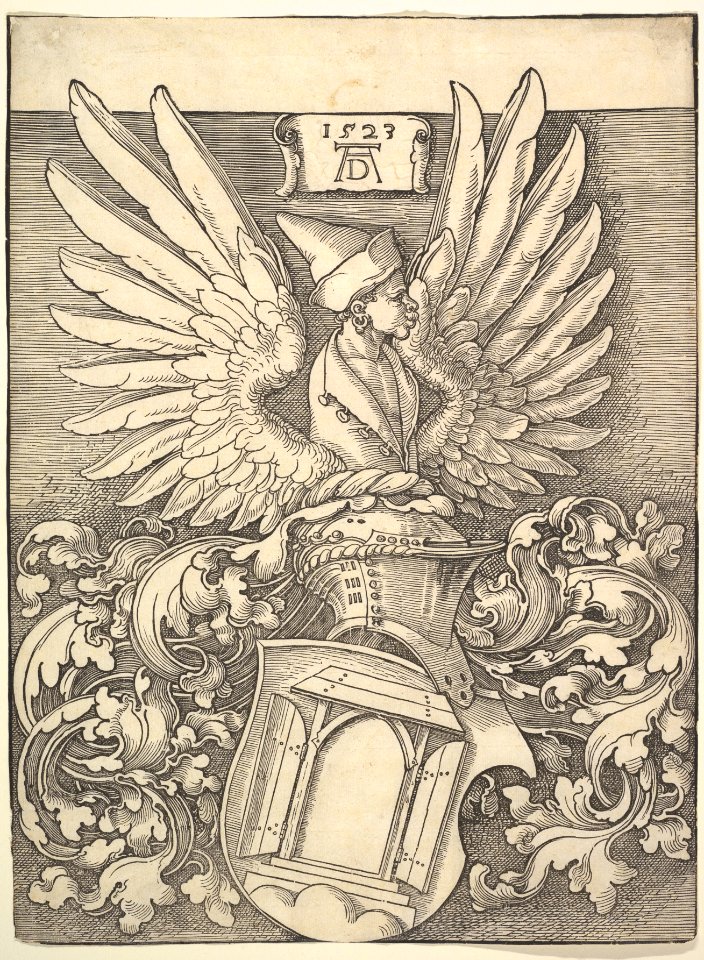 Coat of Arms of Albrecht Dürer MET DP816462