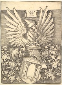 Coat of Arms of Albrecht Dürer MET DP816462
