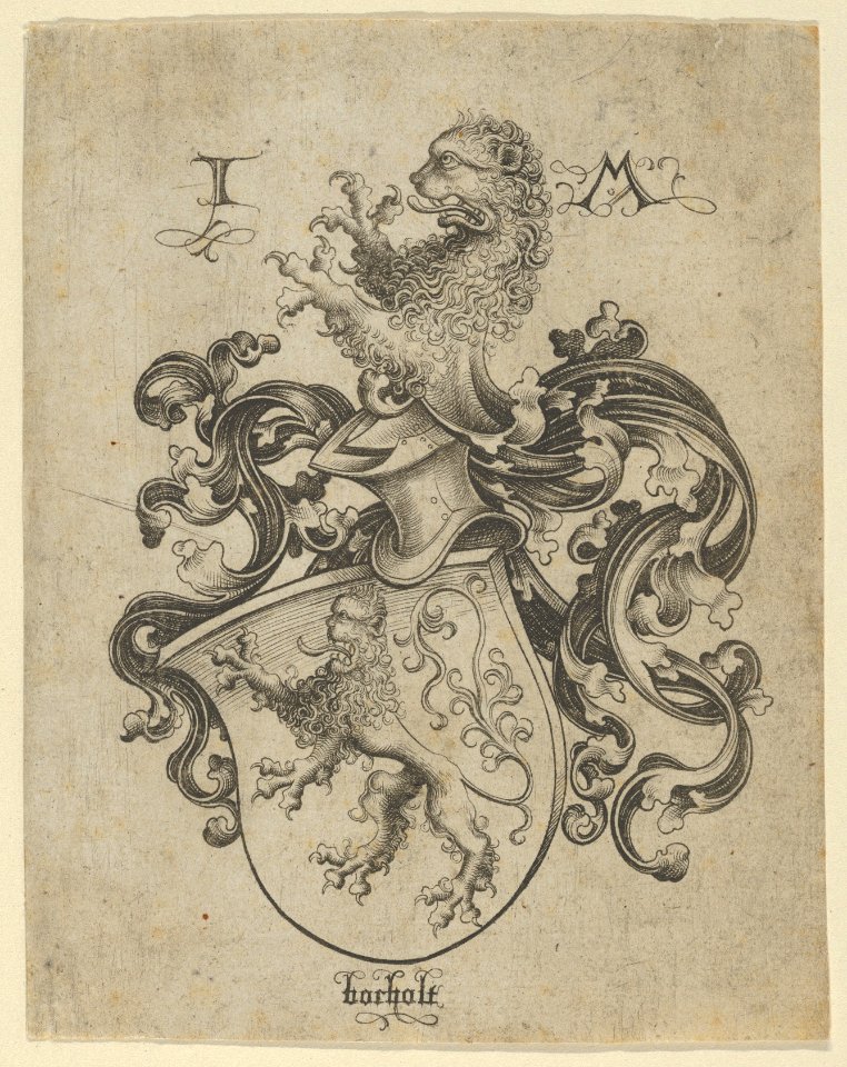 Coat of Arms with a Lion MET DP841599