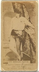 Card Number 181, Dollie Joyce, from the Actors and Actresses series (N145-5) issued by Duke Sons & Co. to promote Cameo Cigarettes MET DP840103