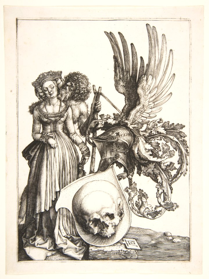 Coat of Arms with a Skull MET DP815407
