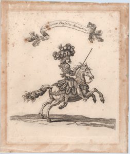Castrorum Prœfectus Americanus, from 'Courses de Testes et de Bagues Faittes par Roy et par les Princes et Signeurs de sa Cour, en l'annee 1662' (Grand Carrousel) MET DP874860