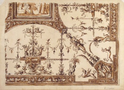 Ceiling Design with Grotesques MET 2000.637.3