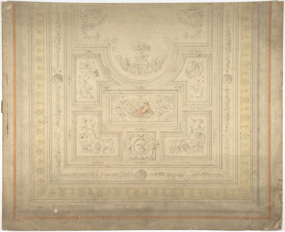Ceiling Design with Nymph on Dolphin MET DP806292