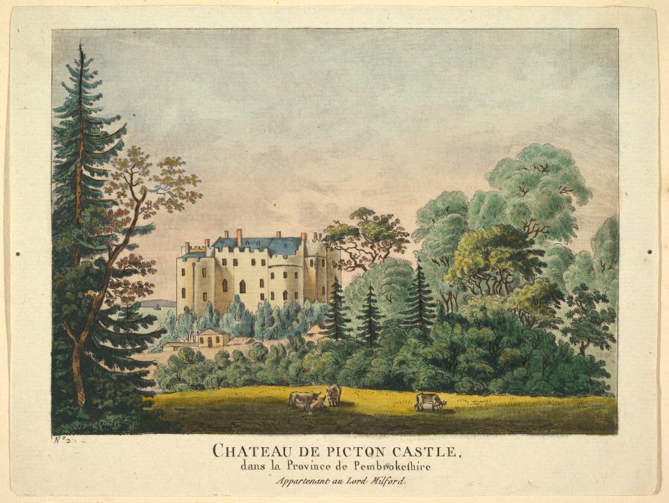 Chateau de Picton Castle MET DP829104