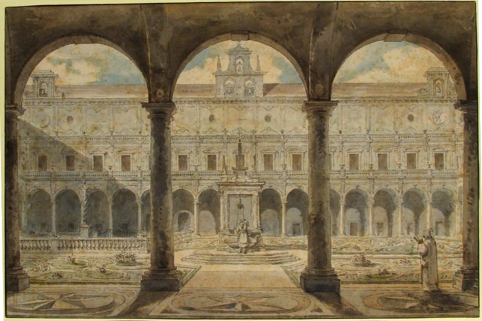 Cloister of the Certosa di San Martino, Naples MET 61.20.3
