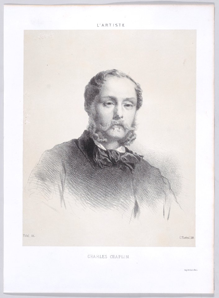 Charles Chaplin, from "L'Artiste" Met DP888924