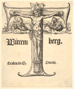 Christ on the Cross Between the Virgin and Moses MET DP833992