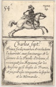 Charles Sept.-e - Prince facile..., from 'Game of the Kings of France' (Jeu des Rois de France) MET DP831124