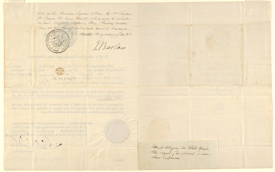 Charles St. Memin's American Passport MET DP837284