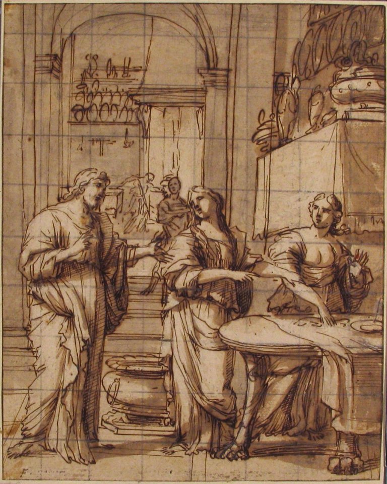 Christ in the House of Martha and Mary MET 1986.346