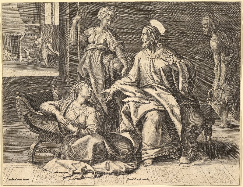 Christ in the House of Mary MET DP828139