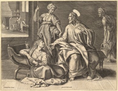Christ in the House of Mary MET DP828139