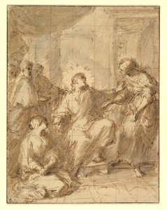 Christ in the House of Martha and Mary MET DP818889