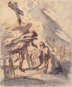 Christ in the Garden of Gethsemane. MET 2006.393.8