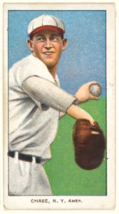 Chase, New York, American League, from the White Border series (T206) for the American Tobacco Company MET DP824752