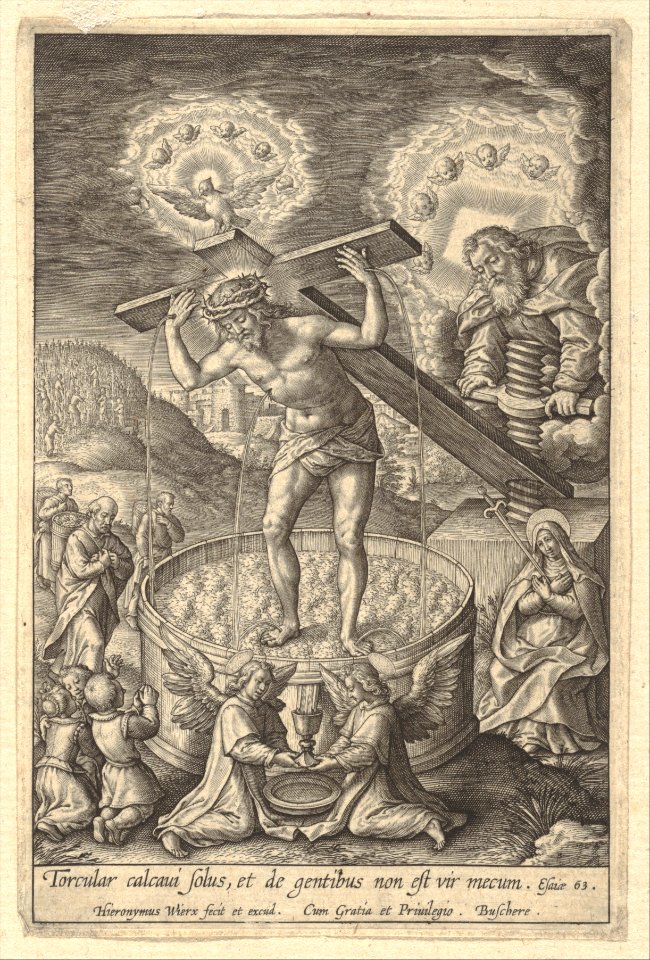 Christ in the Wine Press MET DP168503