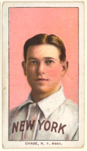 Chase, New York, American League, from the White Border series (T206) for the American Tobacco Company MET DP824744