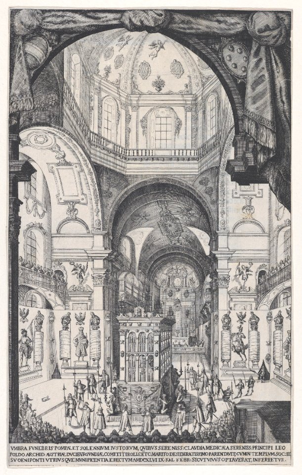 Catafalque of Leopold, Archduke of Austria MET DP855332