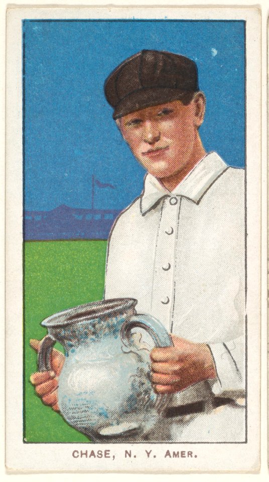 Chase, New York, American League, from the White Border series (T206) for the American Tobacco Company MET DP824745